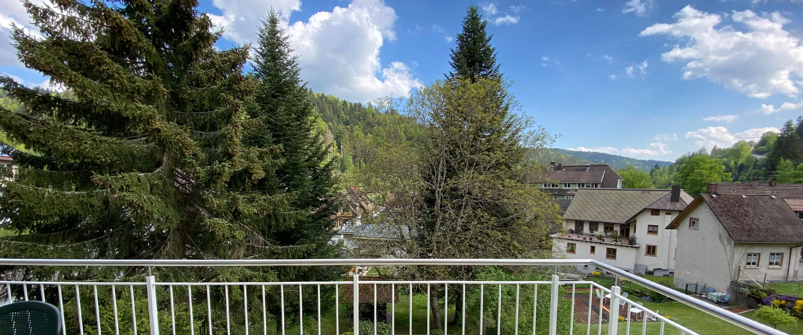 Aussicht vom Balkon FeWo-Viola